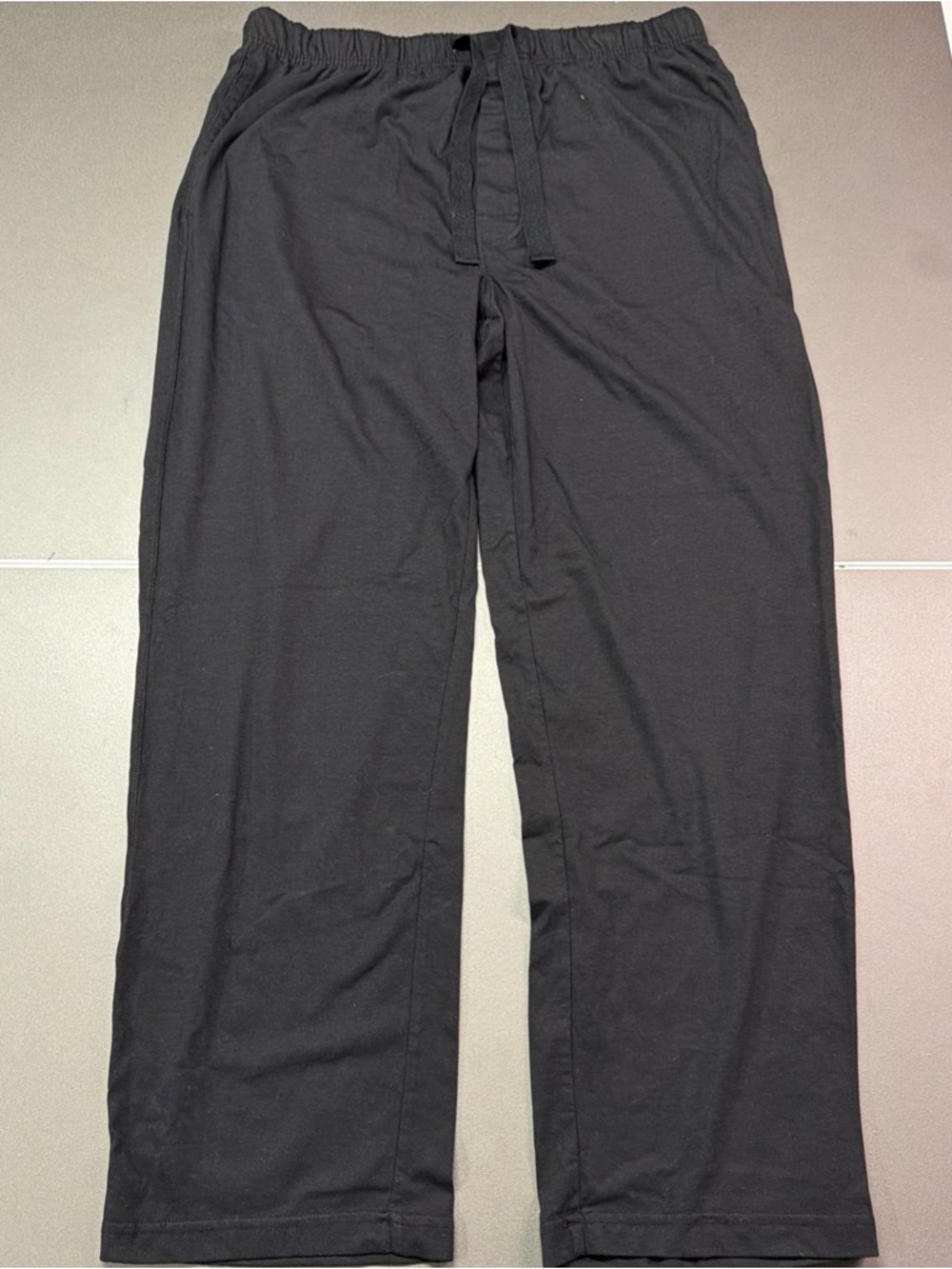 John Bartlett Statement Mens Sleepwear/ Lounge Sz. L Black  W/ Pockets
